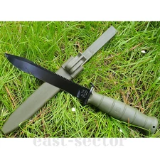 Military Knife GLOCK 81 SAW Olive Austrian Army Dagger Fighting Assault Survival