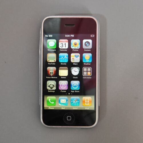 Apple iPhone 1st gen (iPhone 2G) 8GB 2MP 3.5" iOS 3.1.3 NO.30 - Picture 3 of 9