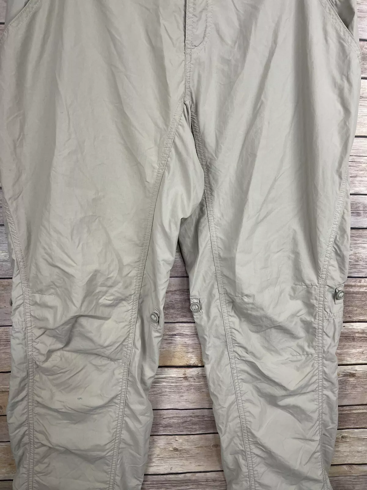 outdoor-research roll up hiking camping nylon belted pants