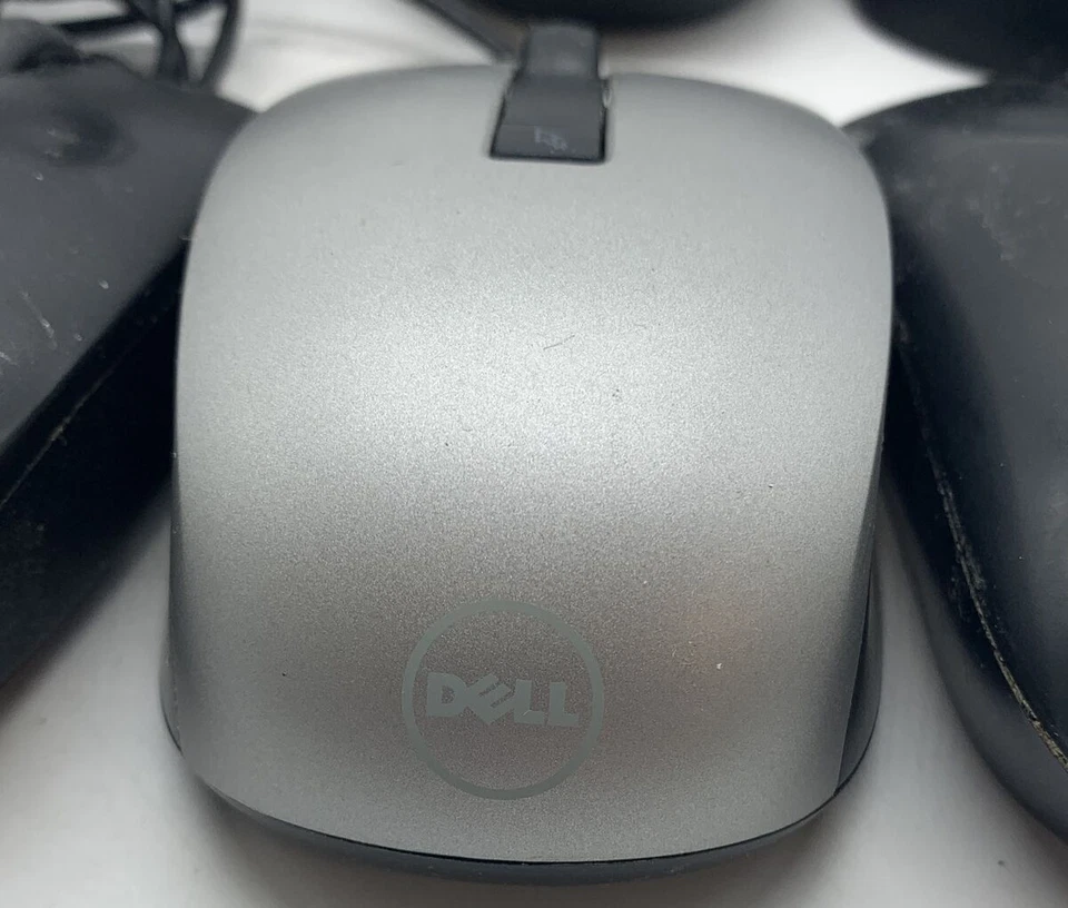 Mixed Lot of 10 Dell USB Optical Mouse w/ Scroll Wheel FREE SHIPPING - Image 2 of 4