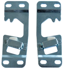 Pair Of Door Striker Plates 1964-1966 Chevrolet Pickup (Key Parts # 0848-820)