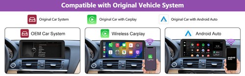 Car Radio for BMW X3 X4 Series CIC System F25 / F26 (2011-2012) 10.25'' Android - Picture 8 of 13