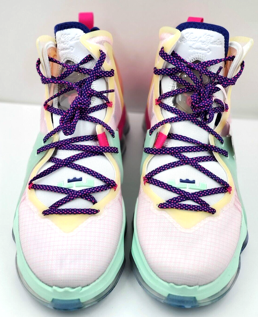 Nike LeBron 19 XIX Pink Valentines Day Love Letter DH8459 