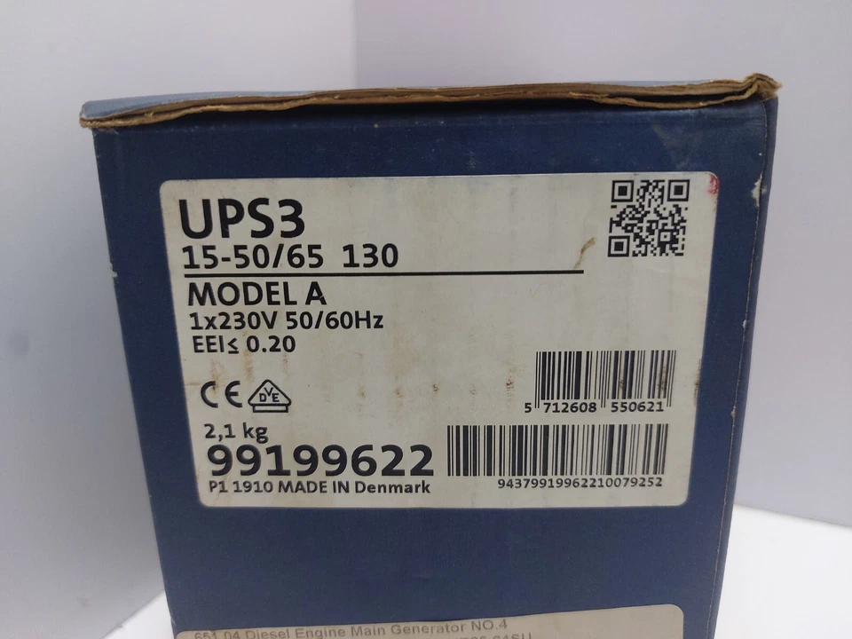 Pompe De Circulation Grundfos UPS3 UPS3 15-50/65 130 Modèle A - Image 3 of 4