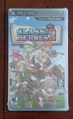 class of heroes 2 psp - CIB - sealed
