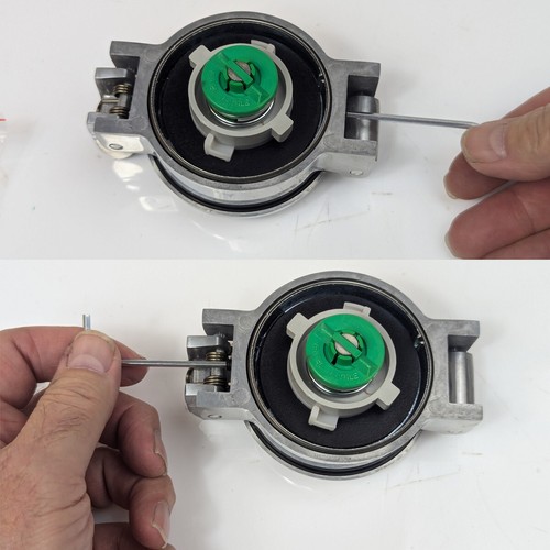 ASTON ALLOY FUEL CAP WITH STAINLESS STEEL PETROL CAP AND KEYS MINI X3840 - Picture 7 of 9