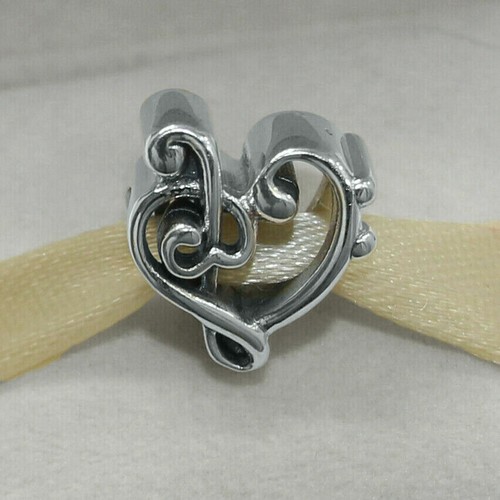 Exquiste Pandora Charm Love Music Heart 