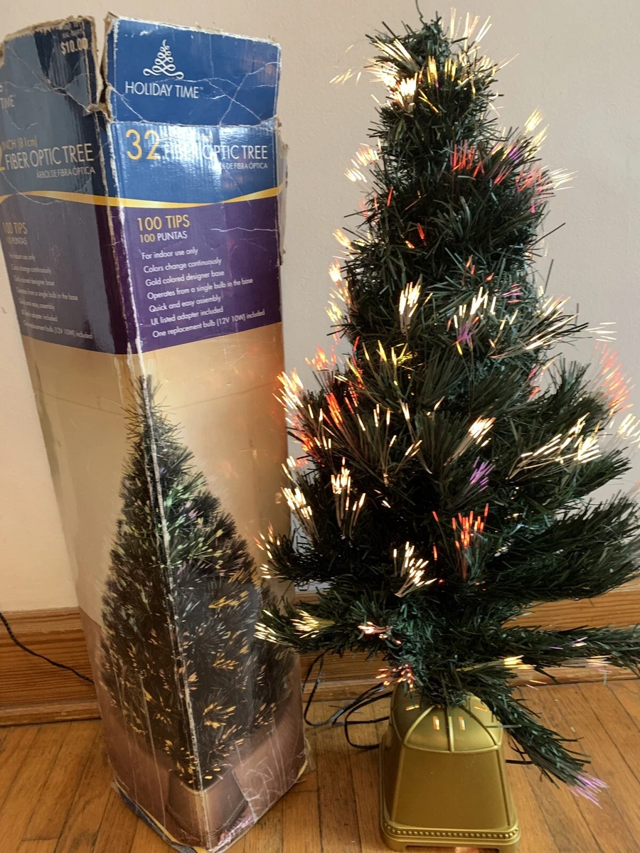 Color changing fiber optic christmas tree deals