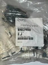 HFC16635 Panel Mount Hose Barb Coupling Body 3/8 ID Barb nos bag of 10