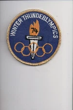 1974 Winter Thunderlypics patch