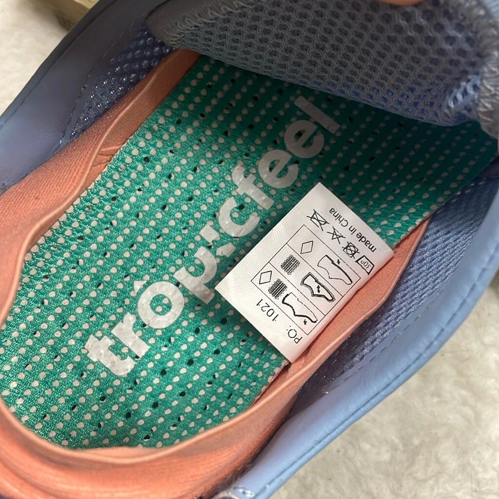 Tropicfeel Monsoon Travel and Sustainable Sneaker Powder Blue W9.5 M7