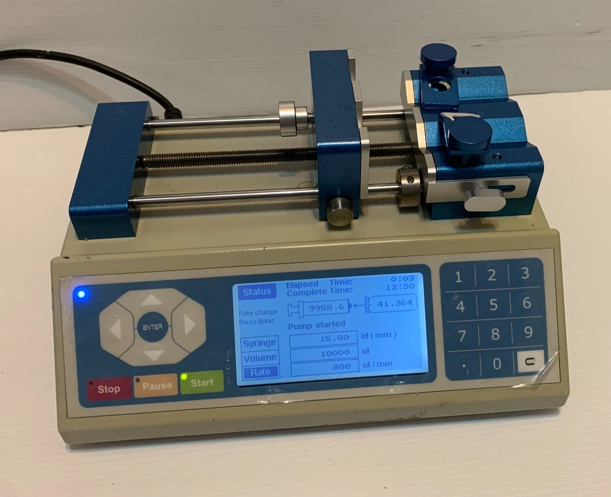 Chemyx Fusion 200 Digital Dual Syringe Pump GOOD SET eBay