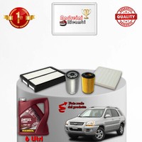 Kit Wartung 4 Filter Und ÖL Kia Sportage II 2.0 Crdi 100Kw 136Cv Ab 2006
