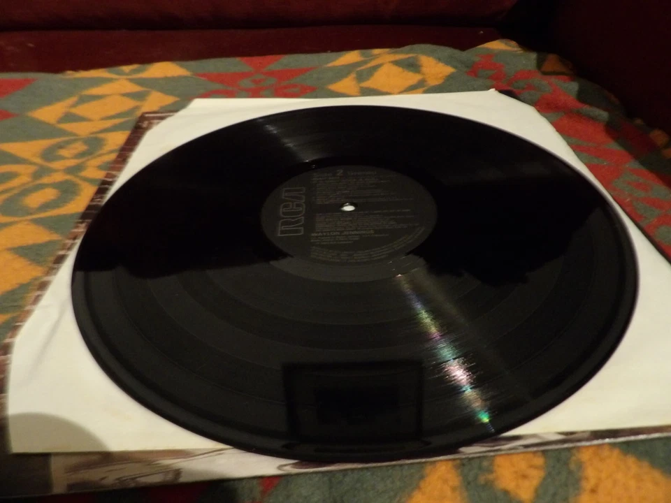 Waylon Jennings It's Only Rock and Roll (LP 1983) - Image 3 of 3