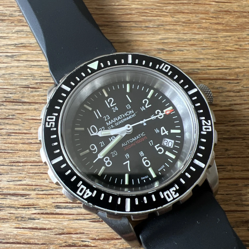 MARATHON GSAR Swiss Automatic Divers Watch Military USGM 300m - Image 2 of 4