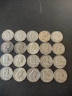 ROLL FRANKLIN HALF DOLLARS MIXED DATES 90% SILVER $10 FACE