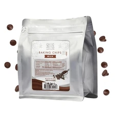 ChocZero Milk Chocolate Chips, No Added Sugar, Keto & Low Carb, Gluten Free,... 