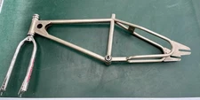Old School Bmx Nickle Plated Cook Bros Frame Tange Fork
