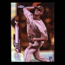 Michel Baez RC 2020 Topps Chrome Sepia Refractors Rookie Padres
