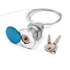 Serrure crois��e cylindre coque aluminium serrure manuelle design robuste facile