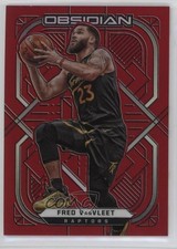 2020-21 Panini Obsidian Electric Etch Red Flood Fred VanVleet #101 1p8m