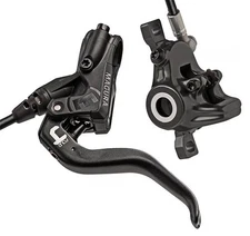 Magura MT4 Disc Brake and Lever - Front or Rear, Hydraulic, Post Mount, Black