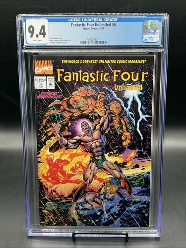 Fantastic Four Unlimited #6 (Marvel Comics June 1994) CGC Graded 9.4 White Pages