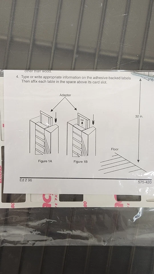 Simplex Time Card Rack 1900-9301 / 1900-9302 – New in Box - Image 3 of 4