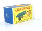 Original E1 Box for Lesney Matchbox for #51b John Deere Tipping Trailer
