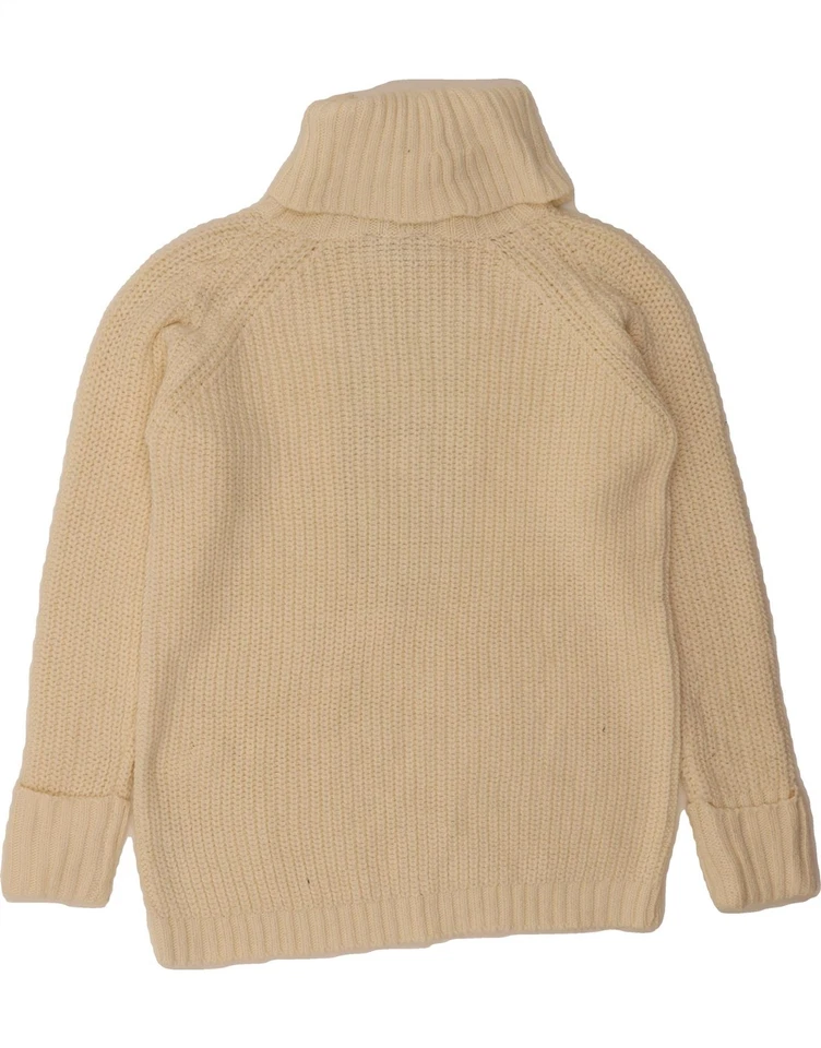 DOROTHY PERKINS Womens Roll Neck Jumper Sweater UK 12 Medium Beige BF06 - Image 2 of 3