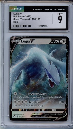 Lugia V graded CGC 9 for sale on eBay
