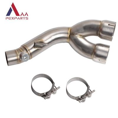 #ad 58mm Stainless Steel Mid Pipe for 2006 2012 2013 2014 2015 2016 Yamaha YZF R6 $53.90
