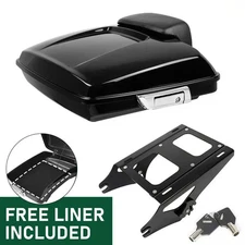 Razor Trunk Pack 2 Up Rack For Harley Davidson Tour Street Road King Glide 14-25