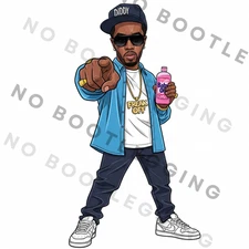 Vinyl Sticker Car Laptop Waterproof P.Diddy Puff Daddy Baby Oil Freak Off