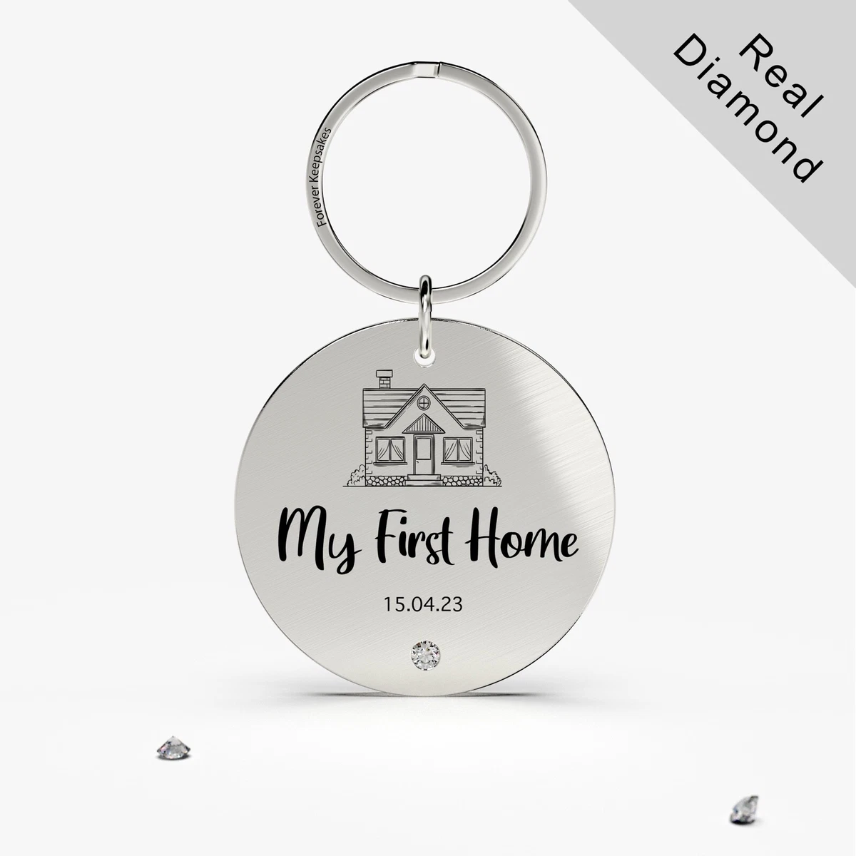 New home personalised keyring sale