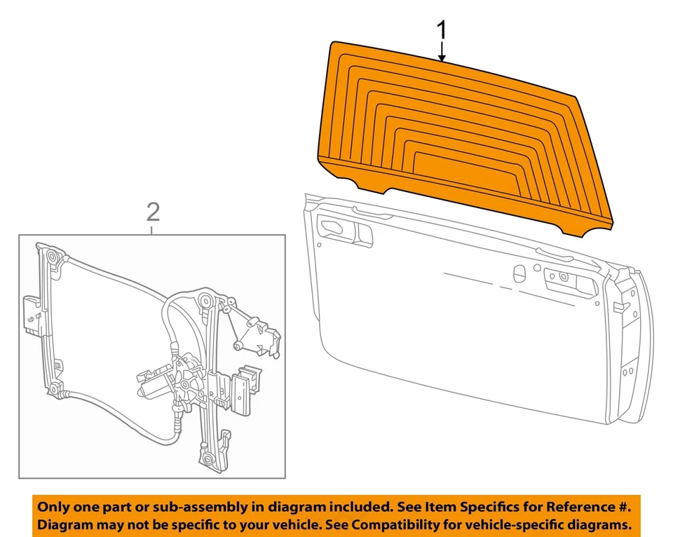 Used Rear Cargo Door Door Assembly Back fits: 2002 Land rover Freelander w/priva Foto 3 de 4