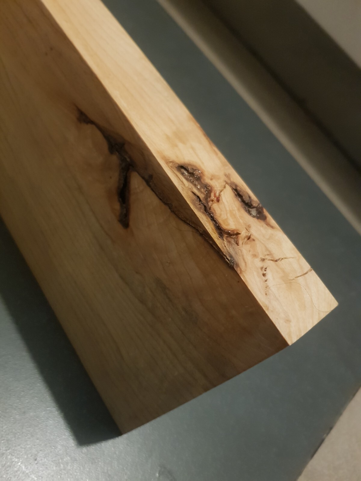 Solid Ash Wood Timber Shelf eBay