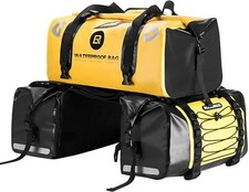 ROCKBROS Motorradtasche Hecktasche Gepäckrolle Wasserdicht Motorrad Satteltasche