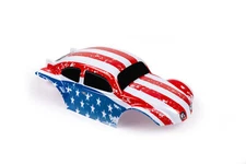 Custom Bug Body America Flag Style for Traxxas Summit 1/10 VW Baja Bug Beetle