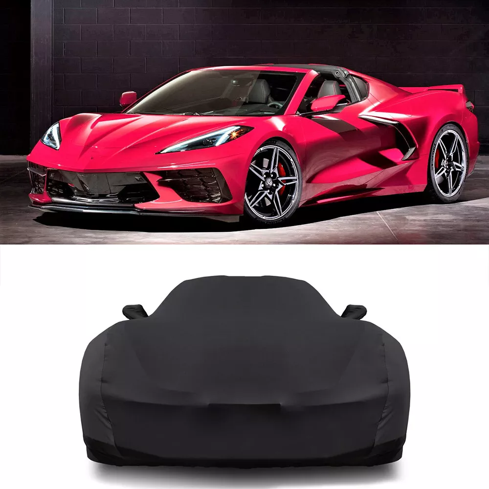 For 2020 2022 Chevrolet Corvette C8 Custom Indoor Car Cover Satin