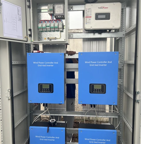 Inverter di rete trifase turbina eolica su rete 10KW 380V - Foto 19 di 24