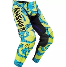 Open Box Answer Adults A21 Arkon Hypno Motorcycle Pant Acid/Astana/Purple - 36