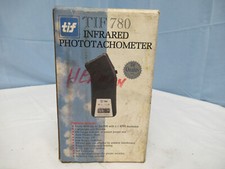 TIF780 Digital Infrared Phototachometer w/Case & Manual 687744430456  (Lot N)