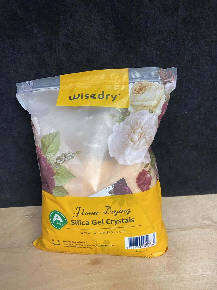 wisedry Silica Gel Beads Reusable [ 5 LBS ] Color Indicating