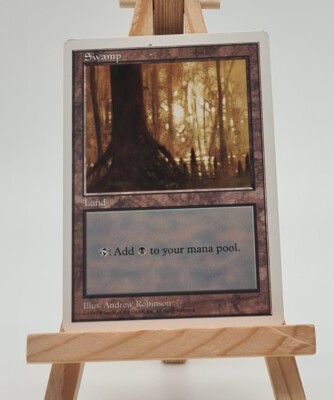 Swamp (M.4) Fifth Edition (5ED) Magic Karte MTG englisch (Sumpf (M.4)