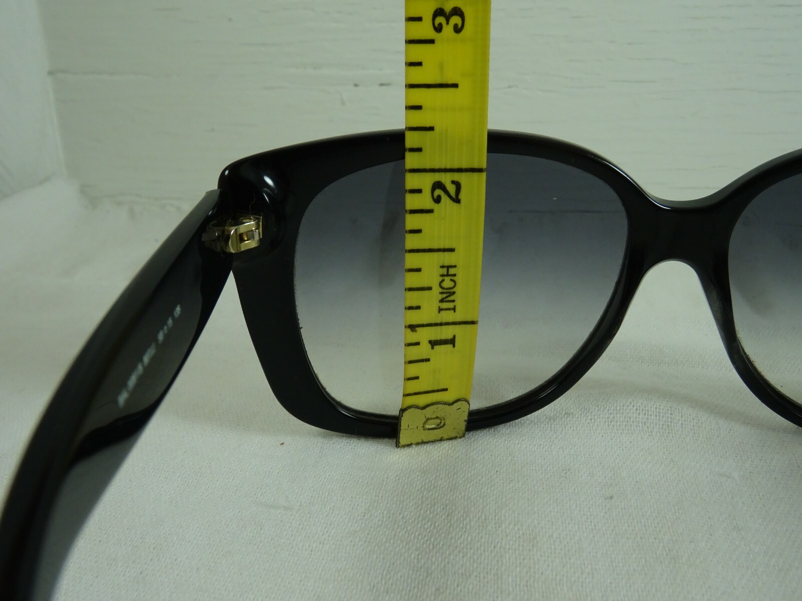 Balenciaga Rectangular Square Black Frame Sunglas… - image 12