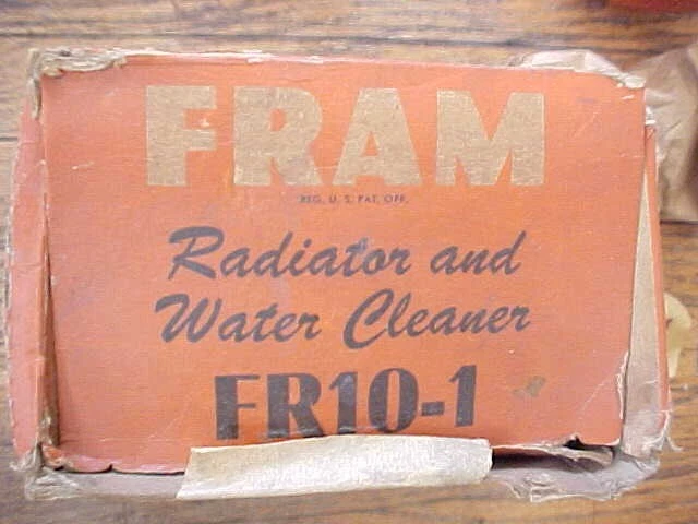 NOS FRAM FR10-1 FR10 RADIATOR & WATER CLEANER FILTER KIT  COOLING SYSTEM  LOT 2 - Изображение 3 из 4