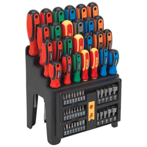 Craftsman Set Cacciaviti 50 Pezzi - Manico Torx, Punta Magnetica, Dadi - Professionale