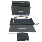Chanel Eyeglasses Frames 2216-J-S c.395/SB Black Gold Oversized 55-17-140
