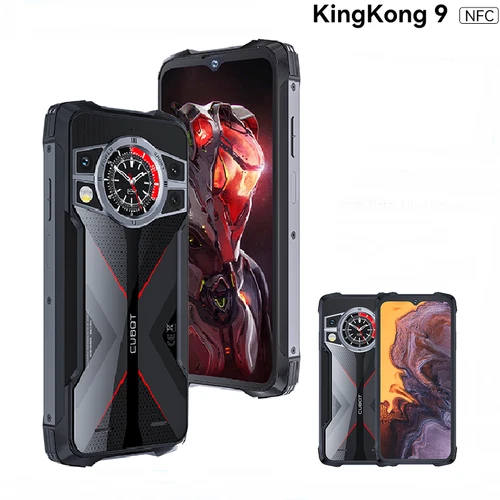 Cubot KingKong 9 Robust Smartphone Dual Screen 12G+256GB 10600mAh Android 13 NFC